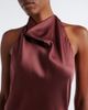 Brunello Cucinelli Brunello Cucinelli Halterneck silk satin gown - 3