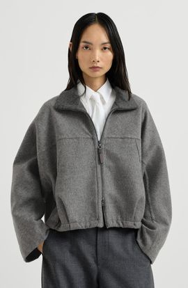 Brunello Cucinelli Brunello Cucinelli Hand-crafted bomber jacket