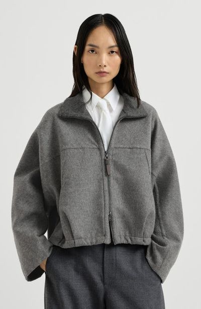 Brunello Cucinelli Brunello Cucinelli Hand-crafted bomber jacket