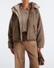 Brunello Cucinelli Brunello Cucinelli Hooded wool-blend down jacket - 2