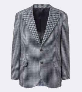 Brunello Cucinelli Brunello Cucinelli Houndstooth cashmere blazer