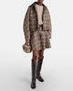 Brunello Cucinelli Brunello Cucinelli Houndstooth wool and alpaca-blend miniskirt - 2