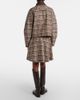 Brunello Cucinelli Brunello Cucinelli Houndstooth wool and alpaca-blend miniskirt - 3