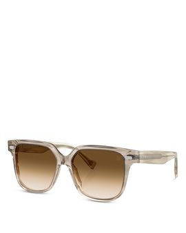 Brunello Cucinelli Brunello Cucinelli Iconic Meridian Square Sunglasses, 56mm
