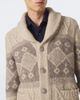 Brunello Cucinelli Brunello Cucinelli Intarsia wool, silk, and cashmere cardigan - 5