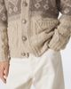 Brunello Cucinelli Brunello Cucinelli Intarsia wool, silk, and cashmere cardigan - 6