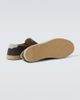 Brunello Cucinelli Brunello Cucinelli Jute-trimmed suede slip-on shoes - 7