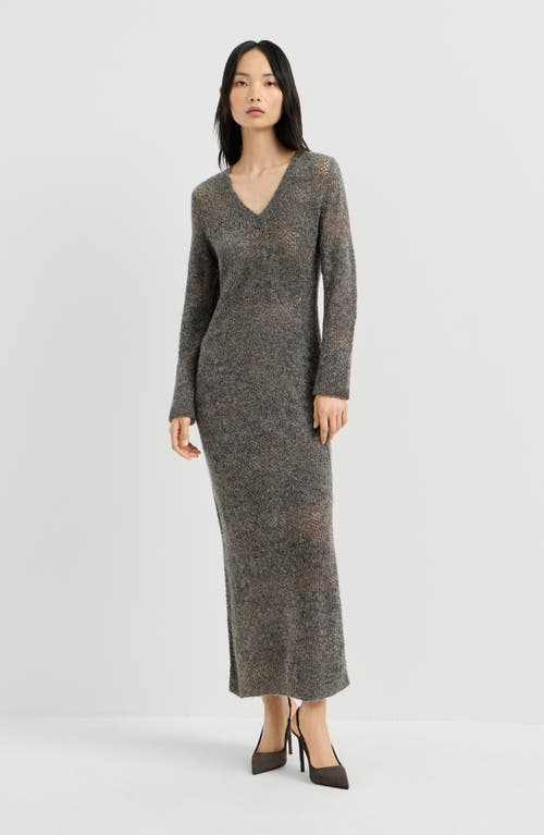 Brunello Cucinelli Brunello Cucinelli Lace flowers knit dress