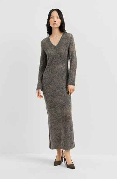 Brunello Cucinelli Brunello Cucinelli Lace flowers knit dress