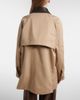 Brunello Cucinelli Brunello Cucinelli Leather-trimmed cotton and linen jacket - 5