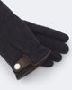 Brunello Cucinelli Brunello Cucinelli Leather-trimmed shearling gloves - 2
