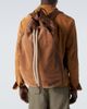 Brunello Cucinelli Brunello Cucinelli Leather-trimmed suede backpack - 2