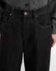 Brunello Cucinelli Brunello Cucinelli Leather-trimmed wide-leg jeans - 3