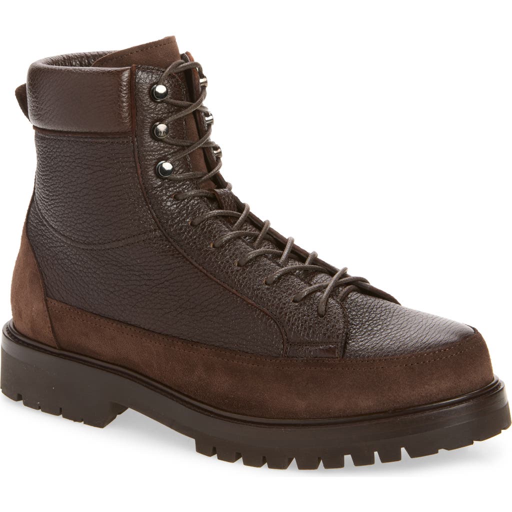 Brunello Cucinelli Brunello Cucinelli Leather Combat Boot