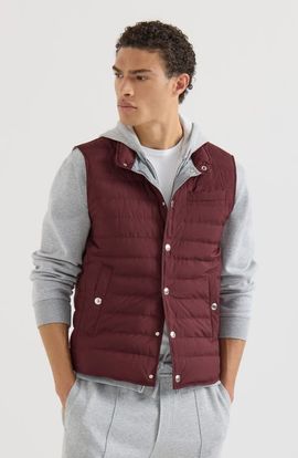Brunello Cucinelli Brunello Cucinelli Lightweight techno fabric down vest