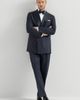 Brunello Cucinelli Brunello Cucinelli Lightweight Virgin Wool And Silk Twill Tuxedo With One-and-a-half Breasted Jacket With Peak Lapels - 5