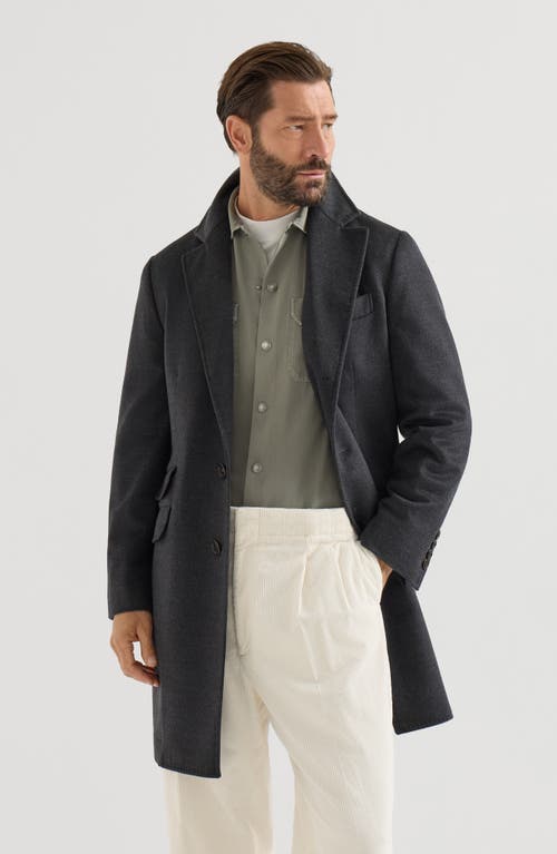 Brunello Cucinelli Brunello Cucinelli Lightweight virgin wool cloth coat