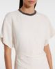 Brunello Cucinelli Brunello Cucinelli Linen-blend midi dress - 4