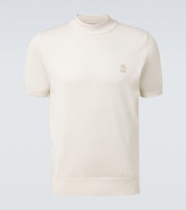 Brunello Cucinelli Brunello Cucinelli Logo cotton sweater