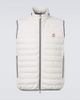 Brunello Cucinelli Brunello Cucinelli Logo down vest - 1