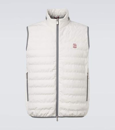 Brunello Cucinelli Brunello Cucinelli Logo down vest