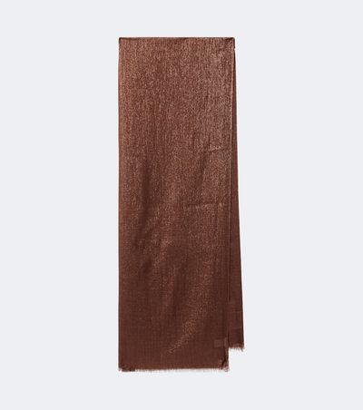 Brunello Cucinelli Brunello Cucinelli LurexÂ® cashmere and silk-blend scarf