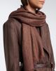 Brunello Cucinelli Brunello Cucinelli LurexÂ® cashmere and silk-blend scarf - 3