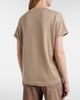 Brunello Cucinelli Brunello Cucinelli LurexÂ® cashmere and silk-blend T-shirt - 5