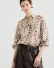 Brunello Cucinelli Brunello Cucinelli Lynx print silk pongee shirt with monili - 2