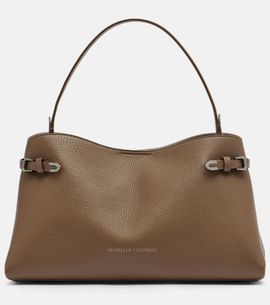 Brunello Cucinelli Brunello Cucinelli Medium leather top-handle bag