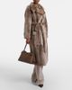 Brunello Cucinelli Brunello Cucinelli Medium leather top-handle bag - 5