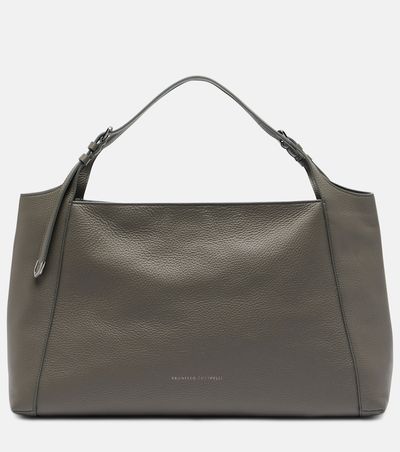 Brunello Cucinelli Brunello Cucinelli Medium leather tote bag