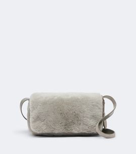 Brunello Cucinelli Brunello Cucinelli Medium shearling crossbody bag