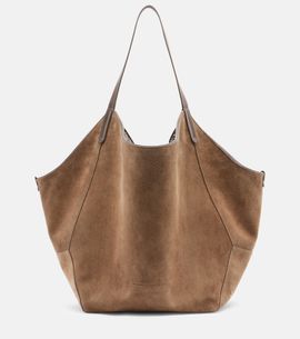 Brunello Cucinelli Brunello Cucinelli Medium suede tote bag