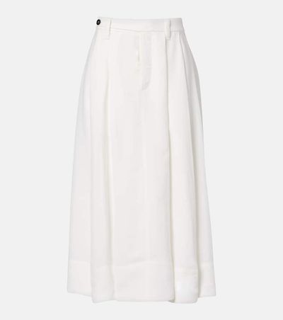 Brunello Cucinelli Brunello Cucinelli Mid-rise midi skirt