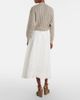 Brunello Cucinelli Brunello Cucinelli Mid-rise midi skirt - 3