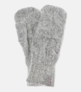Brunello Cucinelli Brunello Cucinelli Mohair and wool gloves