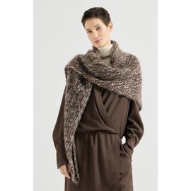 Brunello Cucinelli Brunello Cucinelli Mohair knit shawl