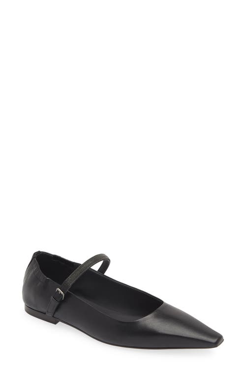 Brunello Cucinelli Brunello Cucinelli Monili Beaded Ballerina Flat
