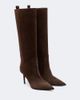 Brunello Cucinelli Brunello Cucinelli Monili beadsuede knee-high boots - 1