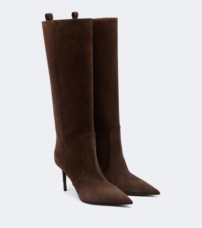 Brunello Cucinelli Brunello Cucinelli Monili beadsuede knee-high boots