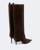 Brunello Cucinelli Brunello Cucinelli Monili beadsuede knee-high boots - 3