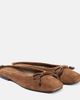 Brunello Cucinelli Brunello Cucinelli Monili bow-detail suede mules - 1