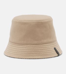 Brunello Cucinelli Brunello Cucinelli Monili cotton and linen bucket hat