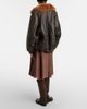Brunello Cucinelli Brunello Cucinelli Monili cotton corduroy midi skirt - 5