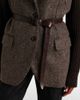 Brunello Cucinelli Brunello Cucinelli Monili herringbone sequined wool-blend vest - 4