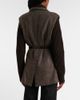 Brunello Cucinelli Brunello Cucinelli Monili herringbone sequined wool-blend vest - 5
