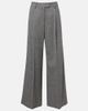 Brunello Cucinelli Brunello Cucinelli Monili herringbone wool-blend wide-leg pants - 1