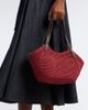 Brunello Cucinelli Brunello Cucinelli Monili leather-trimmed raffia-effect tote bag - 2