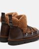 Brunello Cucinelli Brunello Cucinelli Monili leather and shearling lace-up boots - 3